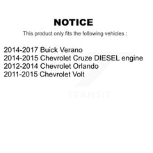 Charger l'image dans la galerie, Front Rear Brake Rotors Ceramic Pad Kit For Chevrolet Cruze Buick Verano Orlando