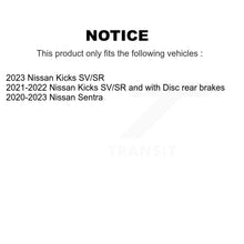 Load image into Gallery viewer, Front Disc Brake Rotors And Ceramic Pads Kit For Nissan Kicks Sentra K8C-103492