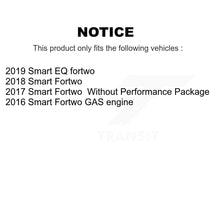 Charger l'image dans la galerie, Front Disc Brake Rotors And Ceramic Pads Kit For Smart Fortwo EQ fortwo