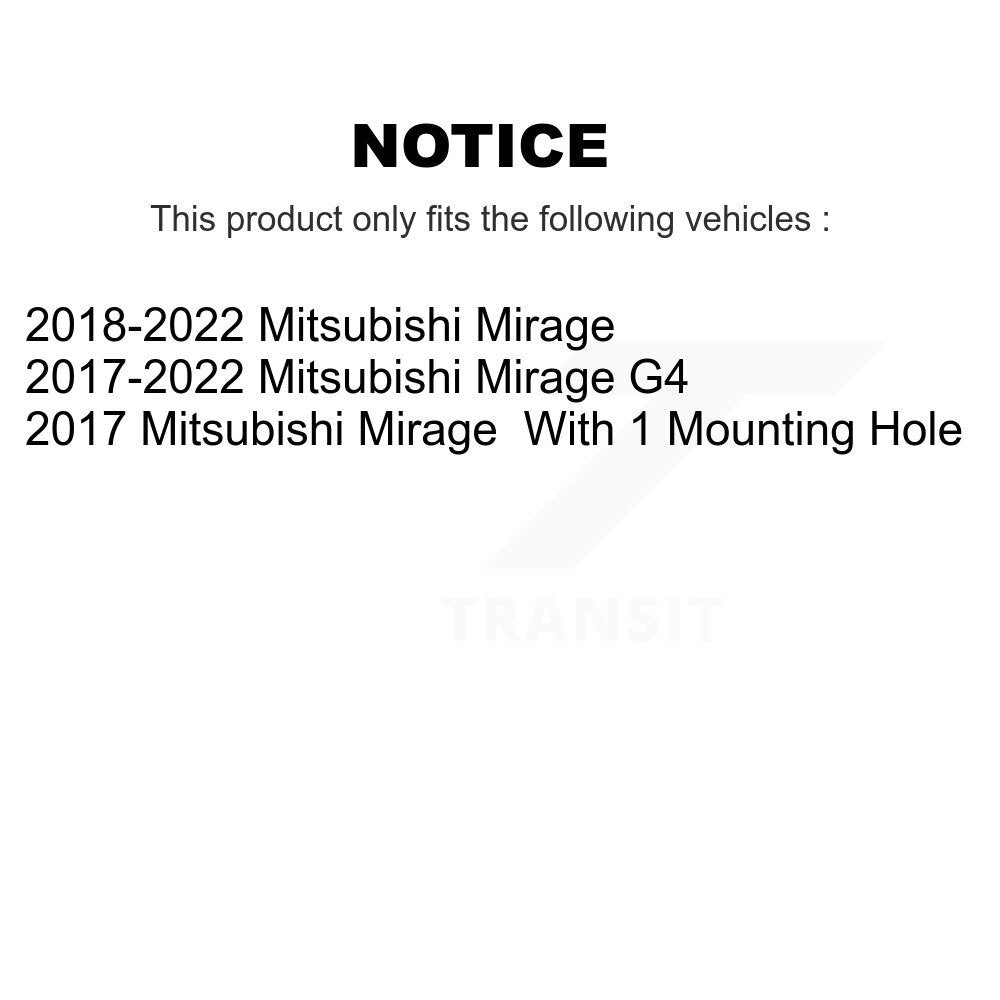 Front Rear Disc Brake Rotors Ceramic Pads And Drum Kit For Mitsubishi Mirage G4