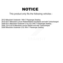 Charger l&#39;image dans la galerie, Rear Disc Rotors Ceramic Pads Parking Shoes Kit For Mitsubishi Lancer Outlander