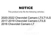 Charger l&#39;image dans la galerie, Rear Disc Rotors Ceramic Pads And Parking Brake Shoes Kit For Chevrolet Camaro