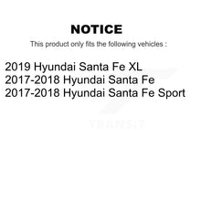 Load image into Gallery viewer, Rear Disc Rotors Ceramic Pads &amp; Parking Shoes Kit For Hyundai Santa Fe Sport XL