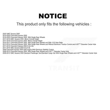 Load image into Gallery viewer, Rear Disc Rotors Ceramic Pads &amp; Parking Shoes Kit For Chevrolet GMC Savana 2500