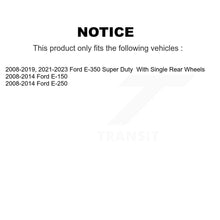 Load image into Gallery viewer, Rear Disc Rotors Ceramic Pads Parking Shoes Kit For Ford E-350 Super Duty E-250
