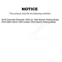 Charger l&#39;image dans la galerie, Rear Disc Rotors Ceramic Pads Parking Shoes Kit For Chevrolet Silverado 1500 LD