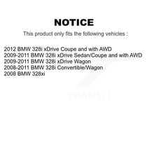 Load image into Gallery viewer, Rear Disc Rotors Ceramic Pads Parking Shoes And Hardware Kit For BMW 328i xDrive