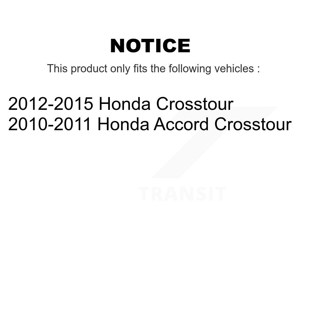 Rear Disc Rotors Ceramic Pads Parking Brake Shoes Hardware Kit For Honda Accord