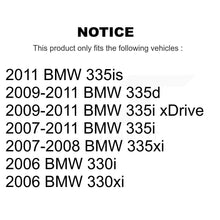 Charger l&#39;image dans la galerie, Rear Disc Rotors Ceramic Pads Parking Shoes And Hardware Kit For BMW 335i xDrive