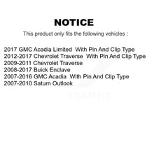 Charger l'image dans la galerie, Rear Disc Rotors Ceramic Pads Parking Shoes &amp; Hardware Kit For GMC Acadia Buick