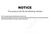 Charger l'image dans la galerie, Rear Disc Rotors Ceramic Pads Parking Shoes And Hardware Kit For Hyundai Elantra