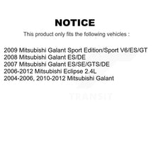 Charger l'image dans la galerie, Rear Disc Rotors Ceramic Pads Parking Shoes Hardware Kit For Mitsubishi Eclipse
