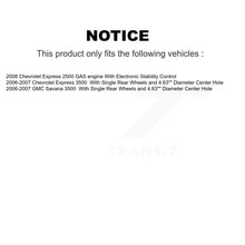 Charger l&#39;image dans la galerie, Rear Disc Rotors Ceramic Pads Parking Shoes &amp; Hardware Kit For Chevrolet Express