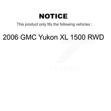Charger l'image dans la galerie, Rear Disc Rotors Ceramic Pads Parking Shoes &amp; Hardware Kit For GMC Yukon XL 1500