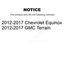 Charger l'image dans la galerie, Rear Disc Rotors Ceramic Pads Parking Shoes &amp; Hardware Kit For Chevrolet Equinox
