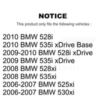 Charger l&#39;image dans la galerie, Rear Disc Rotors Ceramic Pads Parking Shoes Hardware Kit For BMW 530xi 528i 535i