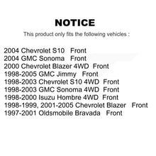 Charger l&#39;image dans la galerie, Kit de plaquettes de frein à disque avant en céramique, pour Chevrolet S10 Blazer GMC Sonoma Jimmy 