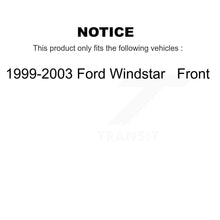 Load image into Gallery viewer, Front Disc Brake Rotors And Ceramic Pads Kit For 1999-2003 Ford Windstar