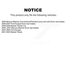 Load image into Gallery viewer, Front Brake Rotors Ceramic Pad Kit For Ford Escape Mazda Tribute Mercury Mariner