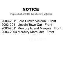 Charger l&#39;image dans la galerie, Front Brake Rotors Ceramic Pad Kit For Ford Crown Victoria Mercury Grand Marquis
