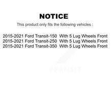 Load image into Gallery viewer, Front Brake Rotor &amp; Ceramic Pad Kit For Ford Transit-250 Transit-350 Transit-150