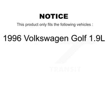Load image into Gallery viewer, [Front] 1996 Volkswagen Golf 1.9L Premium OE Brake Rotors &amp; Ceramic Pads Kit For Max Braking