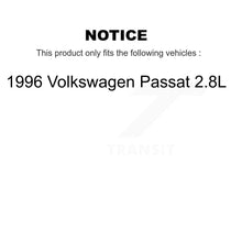 Load image into Gallery viewer, [Front] 1996 Volkswagen Passat 2.8L Premium OE Brake Rotors &amp; Ceramic Pads Kit For Max Braking