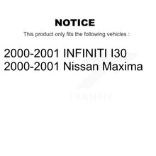 Load image into Gallery viewer, [Front] 2000-2001 Nissan Maxima INFINITI I30 Premium OE Brake Rotors &amp; Ceramic Pads Kit For Max Braking