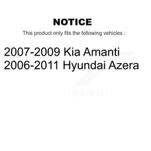 Load image into Gallery viewer, Front Disc Brake Rotors And Ceramic Pads Kit For Hyundai Azera Kia Amanti