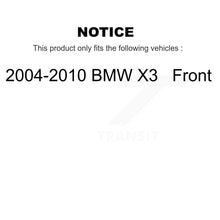 Load image into Gallery viewer, Front Disc Brake Rotors And Ceramic Pads Kit For 2004-2010 BMW X3