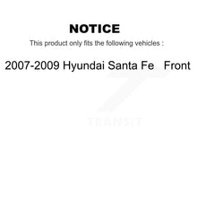 Load image into Gallery viewer, Front Disc Brake Rotors And Ceramic Pads Kit For 2007-2009 Hyundai Santa Fe