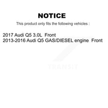 Load image into Gallery viewer, Front Disc Brake Rotors And Ceramic Pads Kit For Audi Q5