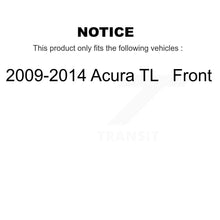 Load image into Gallery viewer, Front Disc Brake Rotors And Ceramic Pads Kit For 2009-2014 Acura TL