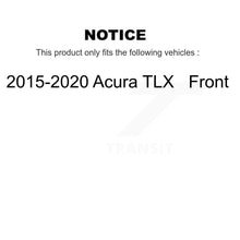 Charger l&#39;image dans la galerie, Front Disc Brake Rotors And Ceramic Pads Kit For 2015-2020 Acura TLX