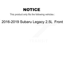 Load image into Gallery viewer, Front Disc Brake Rotors And Ceramic Pads Kit For 2016-2019 Subaru Legacy 2.5L