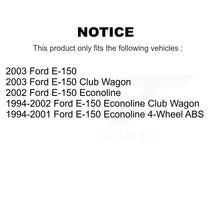 Load image into Gallery viewer, Front Disc Brake Rotor Hub &amp; Ceramic Pad Kit For Ford E-150 Econoline Club Wagon
