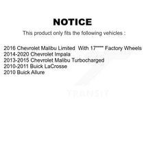 Load image into Gallery viewer, Front Rear Brake Rotor Ceramic Pad Kit For Chevrolet Malibu Impala Buick Limited