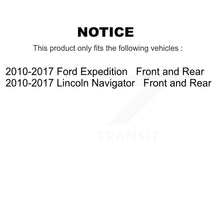 Load image into Gallery viewer, Front Rear Brake Rotor And Ceramic Pad Kit For Ford Expedition Lincoln Navigator