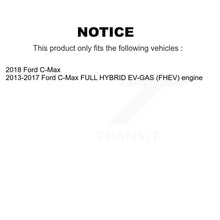 Charger l'image dans la galerie, Kit de rotors de frein à disque avant et arrière et plaquettes en céramique pour Ford C-Max 