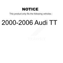 Charger l'image dans la galerie, [Front+Rear] 2000-2006 Audi TT Premium OE Brake Rotors &amp; Ceramic Pads Kit For Max Braking