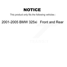 Load image into Gallery viewer, [Front+Rear] 2001-2005 BMW 325xi Premium OE Brake Rotors &amp; Ceramic Pads Kit For Max Braking