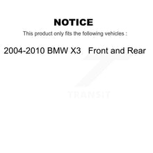 Charger l&#39;image dans la galerie, [Front+Rear] 2004-2010 BMW X3 Premium OE Brake Rotors &amp; Ceramic Pads Kit For Max Braking