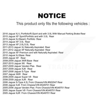 Load image into Gallery viewer, Rear Brake Rotors Ceramic Pad Kit For Jaguar XF XJ XK S-Type XJ8 Vanden Plas XKR