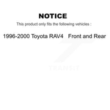 Load image into Gallery viewer, [Front+Rear] 1996-2000 Toyota RAV4 Premium OE Brake Rotor Drum Kit &amp; Ceramic Pads For Max Braking