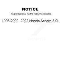 Charger l'image dans la galerie, Front Rear Disc Brake Rotor Ceramic Pad And Drum Kit (7Pc) For Honda Accord 3.0L
