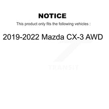 Load image into Gallery viewer, [Front+Rear] 2019-2021 Mazda CX-3 AWD Premium OE Brake Rotors &amp; Ceramic Pads Kit For Max Braking