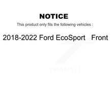 Load image into Gallery viewer, Front Disc Brake Rotors And Ceramic Pads Kit For 2018-2022 Ford EcoSport