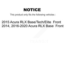 Charger l&#39;image dans la galerie, Front Disc Brake Rotors And Ceramic Pads Kit For Acura RLX