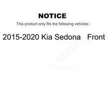 Load image into Gallery viewer, Front Disc Brake Rotors And Ceramic Pads Kit For 2015-2020 Kia Sedona