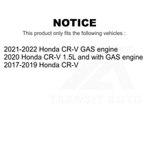 Charger l'image dans la galerie, Front Rear Disc Brake Rotors And Ceramic Pads Kit For Honda CR-V